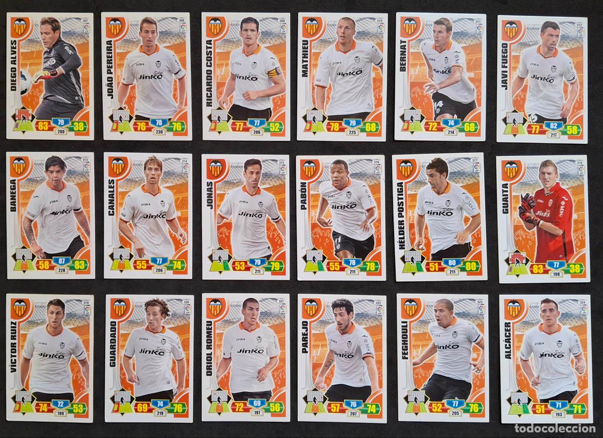 Cromos de Futebol: Valencia Adrenalyn XL 2013-2014 13-14