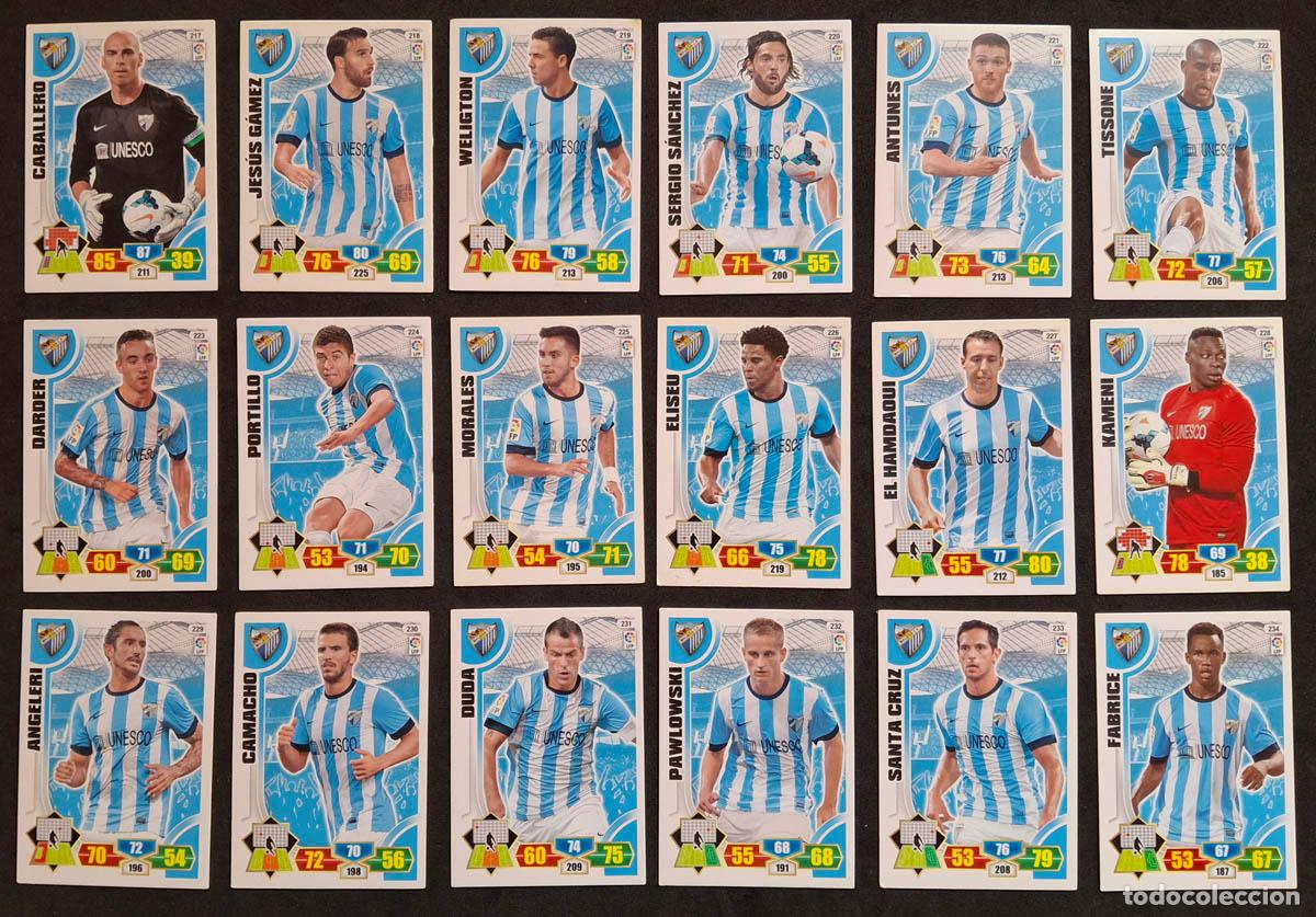 Cromos de Futebol: M&aacute;laga Adrenalyn XL 2013-2014 13-14