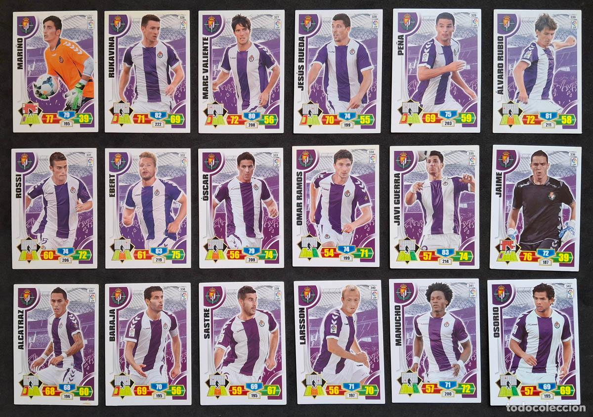 Cromos de Futebol: Valladolid Adrenalyn XL 2013-2014 13-14
