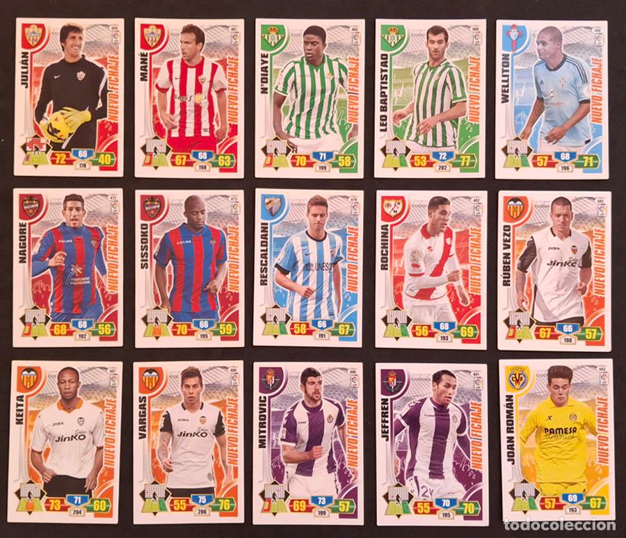 Cromos de Futebol: 15 cromos Nuevo Fichaje Adrenalyn XL 2013-2014 13-14