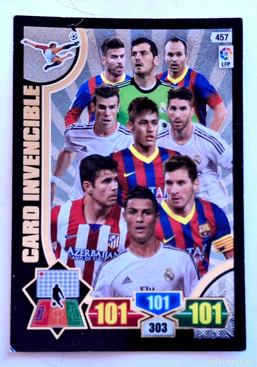 Football Stickers: Card Invencible Adrenalyn XL 2013-2014 13-14