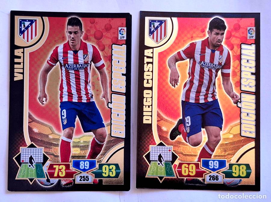 Football Stickers: Edici&oacute;n Especial Villa y Diego Costa Adrenalyn XL 2013-2014 13-14