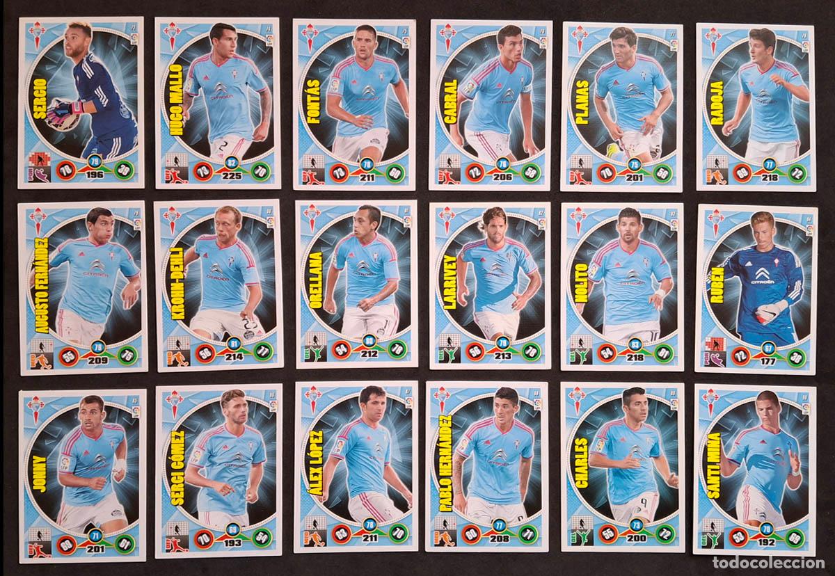 Football Stickers: Celta Adrenalyn XL 2014-2015 14-15