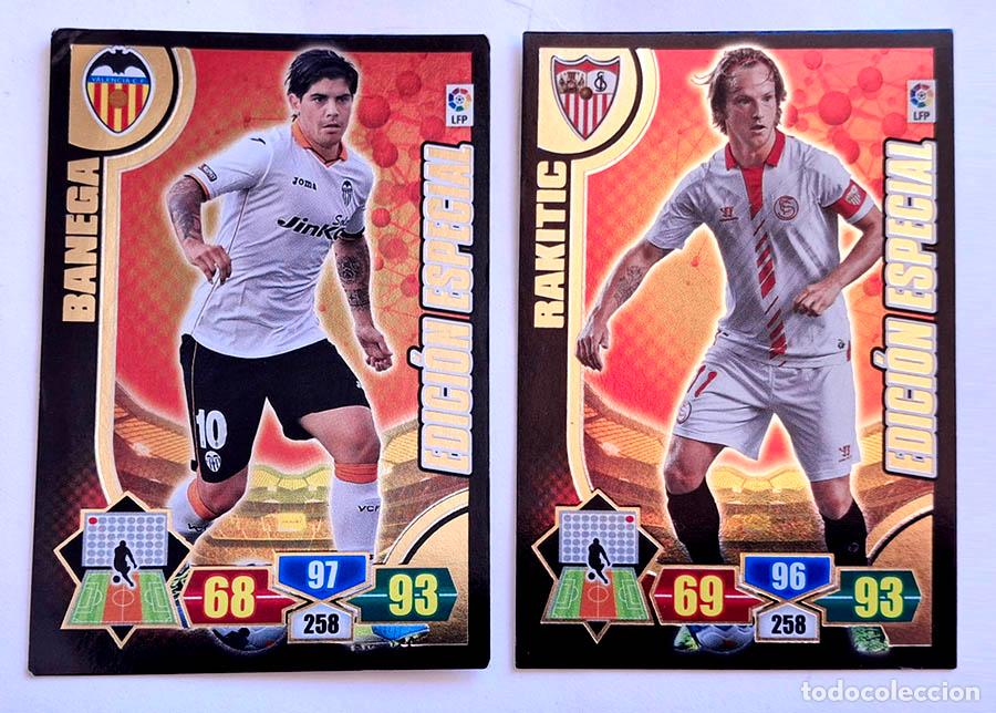 Football Stickers: Edici&oacute;n Especial Banega y Rakitic Adrenalyn XL 2013-2014 13-14