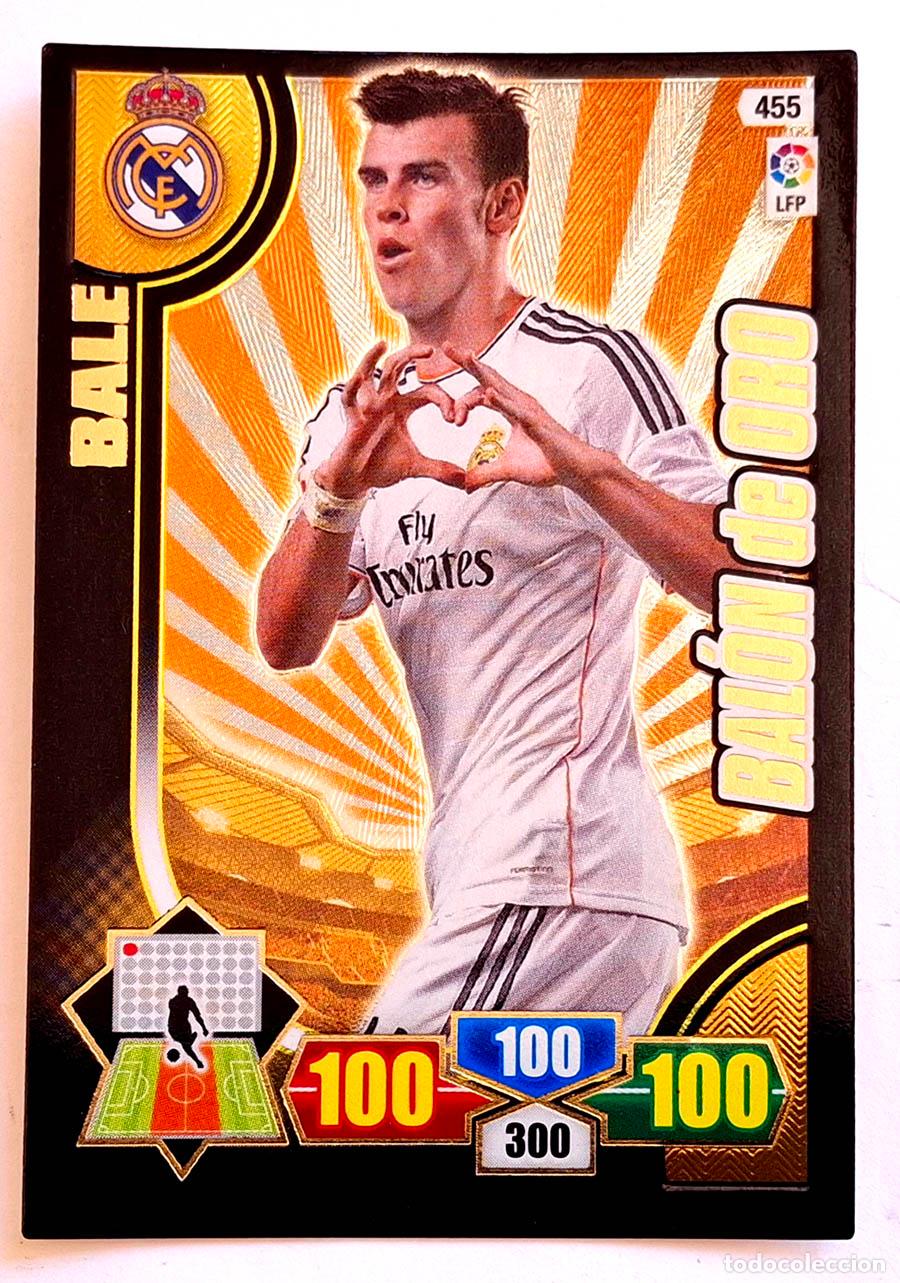 Football Stickers: Bale Bal&oacute;n de Oro Adrenalyn XL 2013-2014 13-14