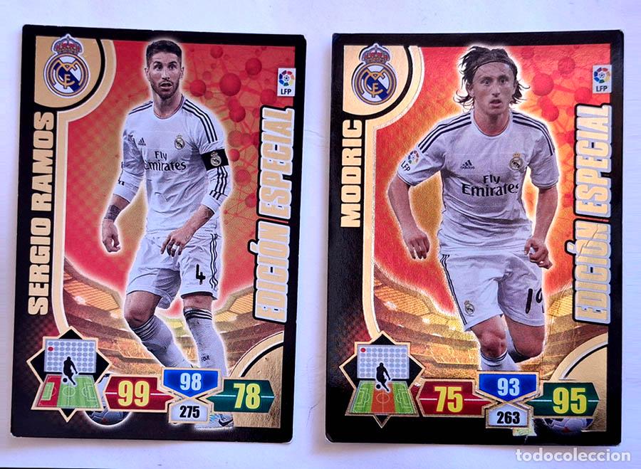 Football Stickers: Edici&oacute;n Especial Sergio Ramos y Modric Adrenalyn XL 2013-2014 13-14