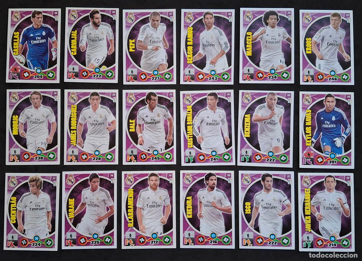 Fu&szlig;ball-Sticker: Real Madrid Adrenalyn XL 2014-2015 14-15