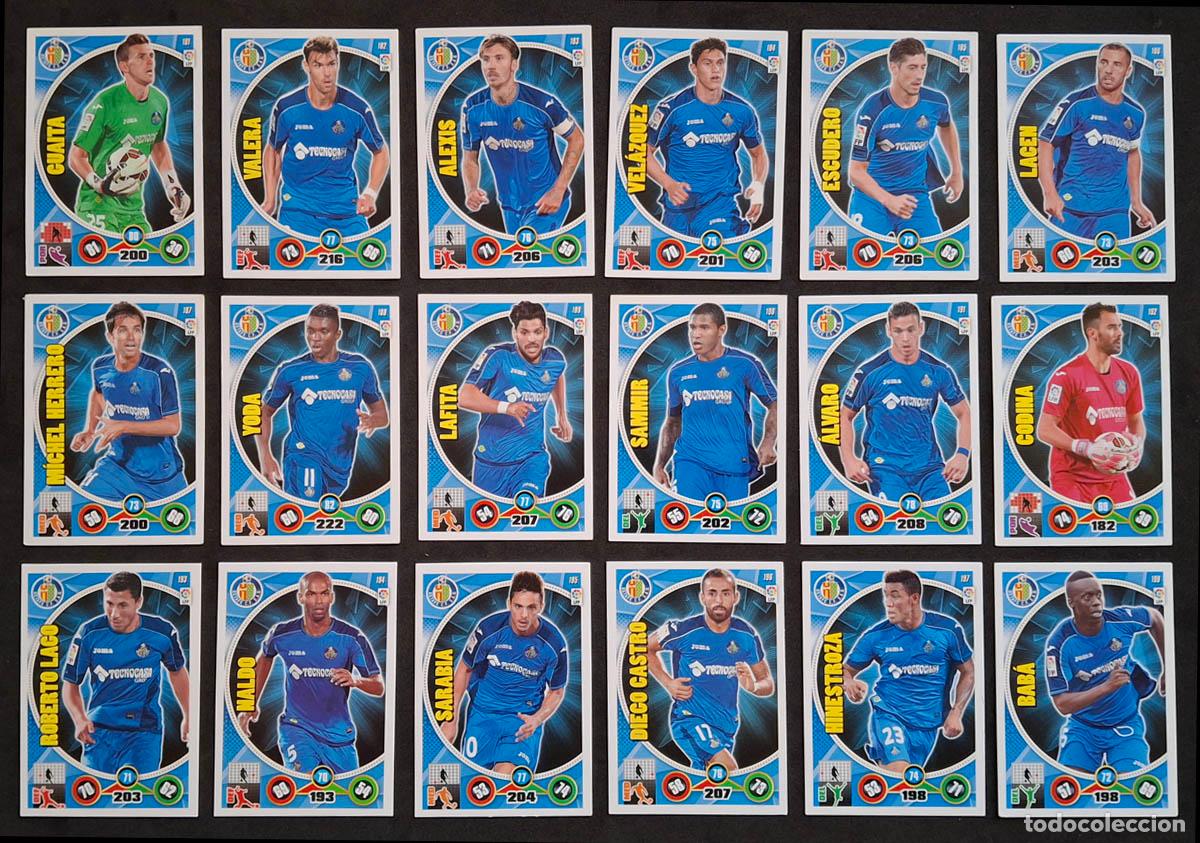 Cromos de f&uacute;tbol: Getafe Adrenalyn XL 2014-2015 14-15