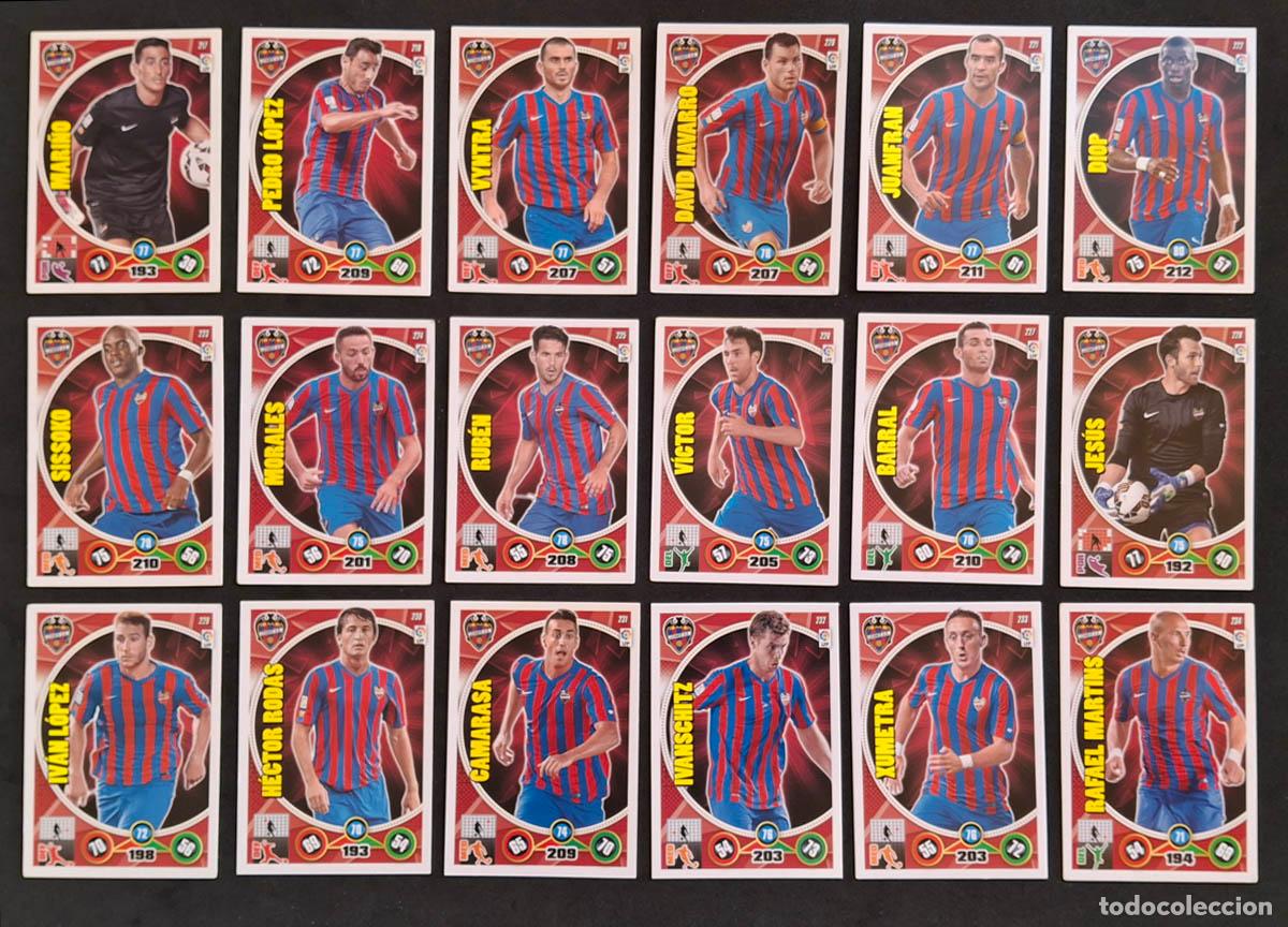 Cromos de f&uacute;tbol: Levante Adrenalyn XL 2014-2015 14-15