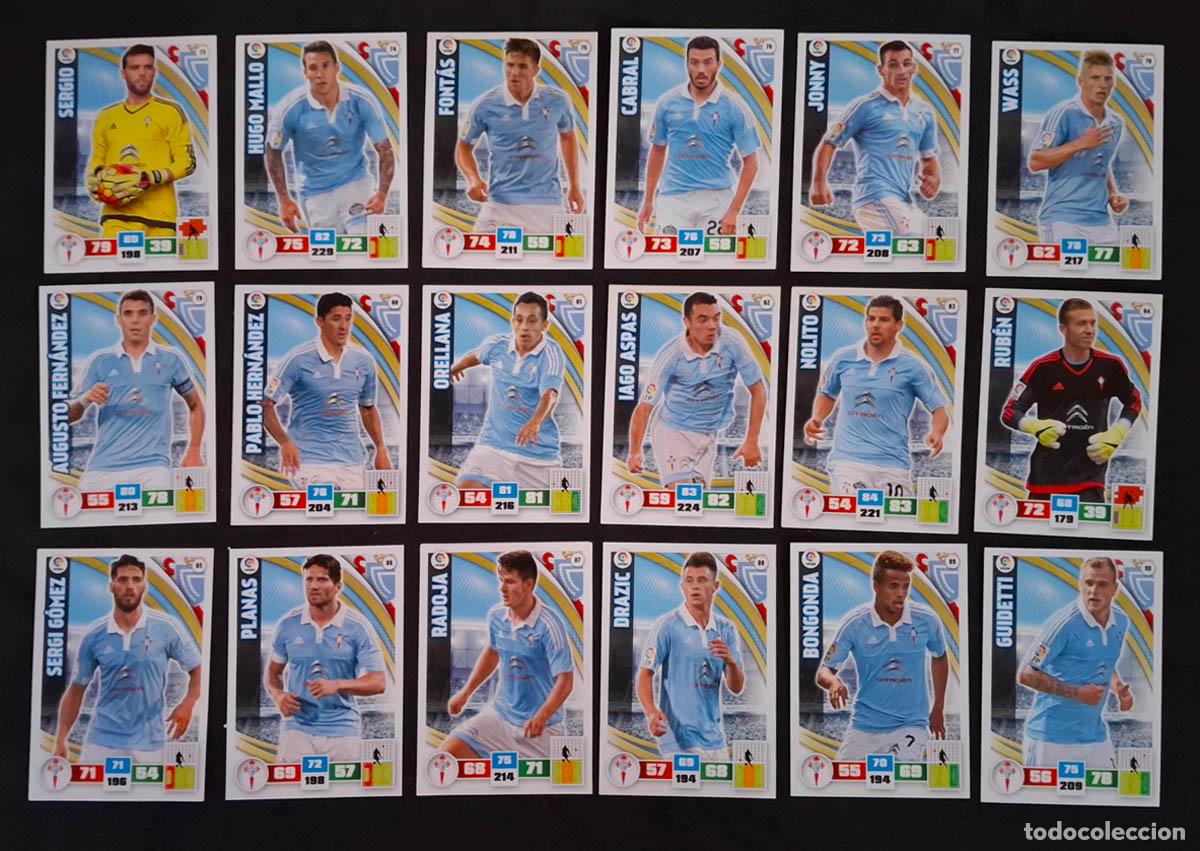 Cromos de Futebol: Celta Adrenalyn XL 2015-2016 15-16