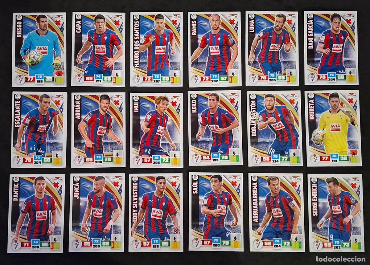 Cromos de Futebol: Eibar Adrenalyn XL 2015-2016 15-16