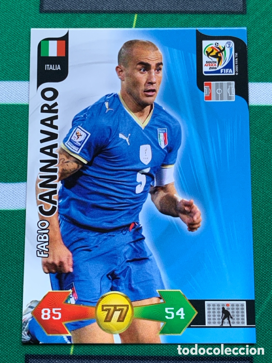 Cromos de f&uacute;tbol: 199 Fabio Cannavaro Italia Base card ADRENALYN XL MUNDIAL SOUTH AFRICA 2010 FIFA WORLD CUP PANINI