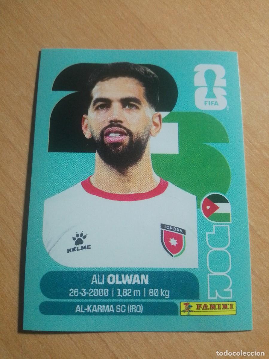 Cromos de f&uacute;tbol: ALI OLIWAN JORDANIA JOR 18 MUNDIAL FIFA WORLD CUP 2026 26 PANINI STICKERS NUEVO