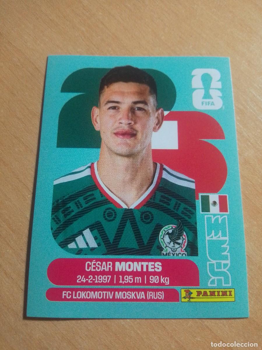 Cromos de f&uacute;tbol: MONTES M&Eacute;XICO MEX 5 MUNDIAL FIFA WORLD CUP 2026 26 PANINI STICKERS NUEVO