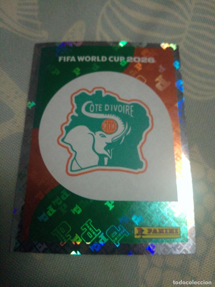 Cromos de f&uacute;tbol: CIV 1 ESCUDO COSTA DE MARFIL MUNDIAL FIFA WORLD CUP 2026 26 PANINI STICKERS NUEVO