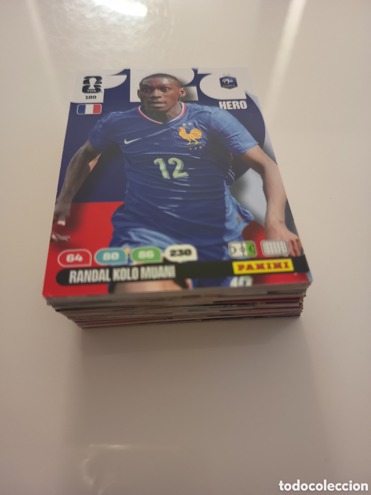 Cromos de f&uacute;tbol: Lote 57 cartas base adrenalyn xl Word cup 2026