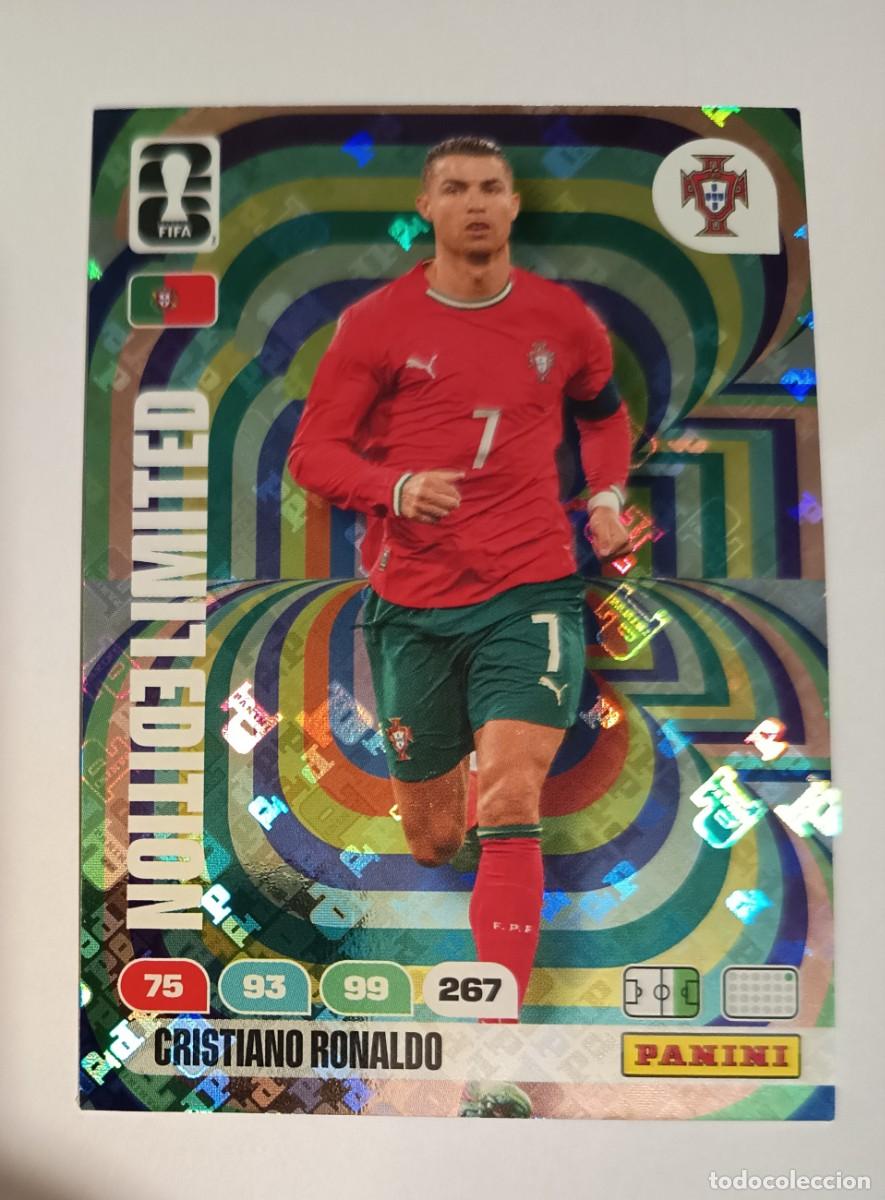Cromos de f&uacute;tbol: CARD LIMITED EDITION CRISTIANO RONALDO PORTUGAL LIMITADA ADRENALYN XL WORLD CUP MUNDIAL 2026 PANINI