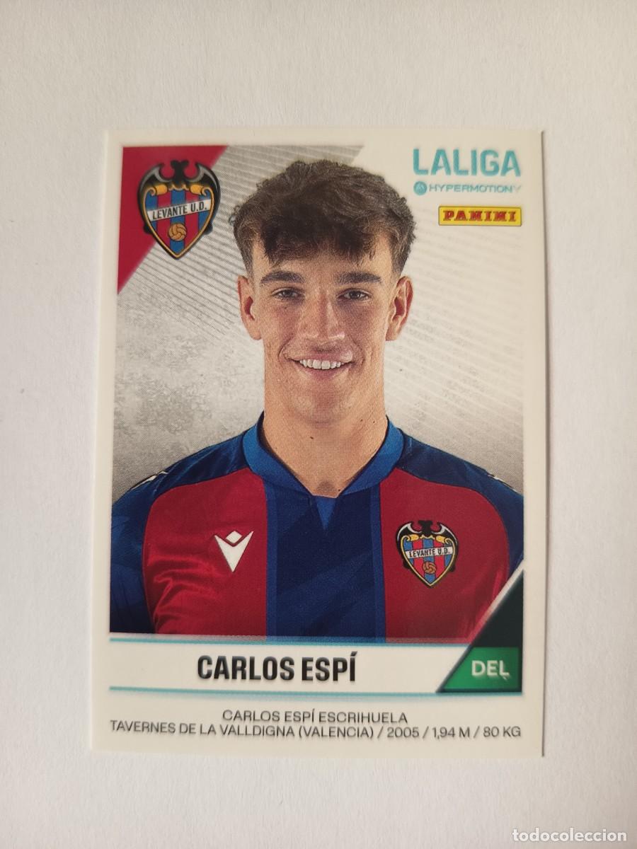 Cromos de f&uacute;tbol: ROOKIE CROMO 284B 284 CARLOS ESP&Iacute; LEVANTE - LIGA LALIGA HYPERMOTION PANINI 2024 2025 24 25 SEGUNDA
