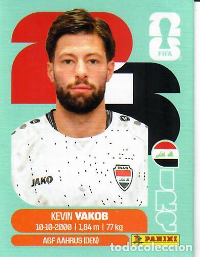 Cromos de f&uacute;tbol: CROMO PANINI MUNDIAL WORLD CUP 2026 - UPDATE SET ACTUALIZACI&Oacute;N - YAKOB - IRAQ