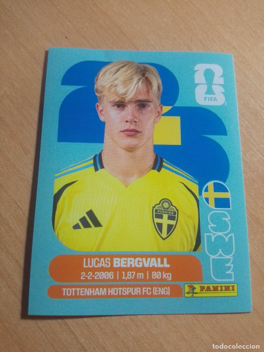 Cromos de f&uacute;tbol: LUCAS BERGVALL SUECIA SWE 8 MUNDIAL FIFA WORLD CUP 2026 26 PANINI STICKERS NUEVO