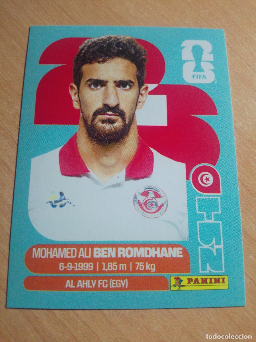 Cromos de f&uacute;tbol: TUN 12 BEN ROMDHANE TUNEZ MUNDIAL FIFA WORLD CUP 2026 26 PANINI STICKERS NUEVO