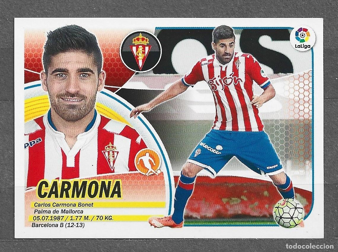 Cromos de f&uacute;tbol: Liga este 16/17 - Carmona - N&ordm; 13b - Real Sporting
