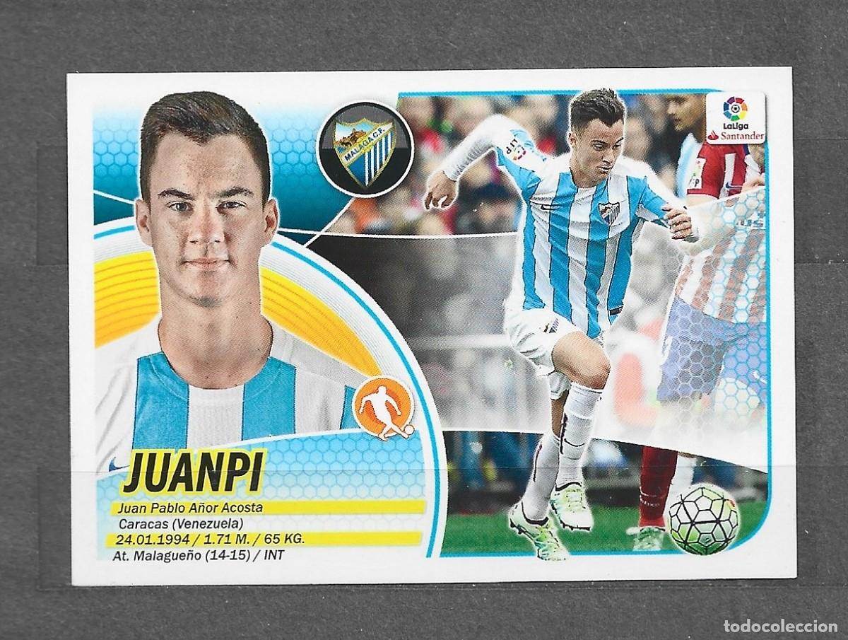 Cromos de f&uacute;tbol: Liga este 16/17 - Juanpi - N&ordm; 11 - M&aacute;laga C.F.