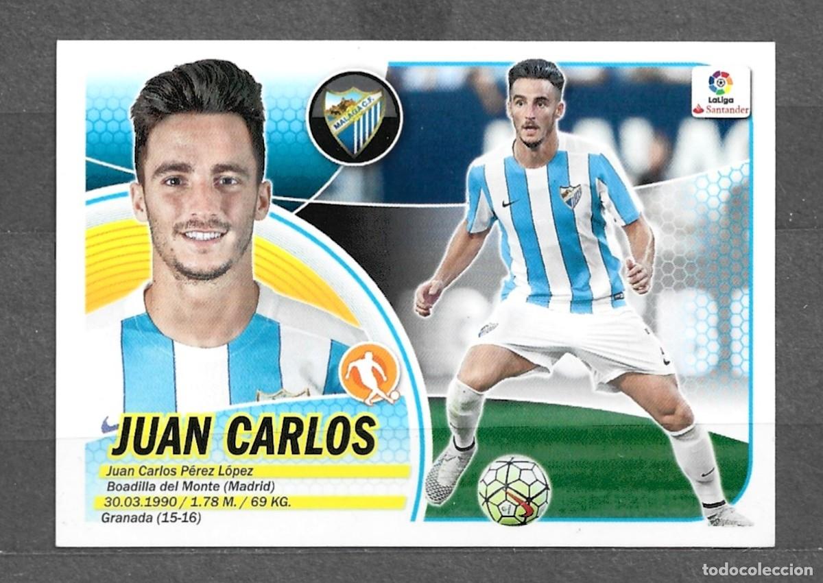 Cromos de f&uacute;tbol: Liga este 16/17 - Juan Carlos - N&ordm; 10 - M&aacute;laga C.F.