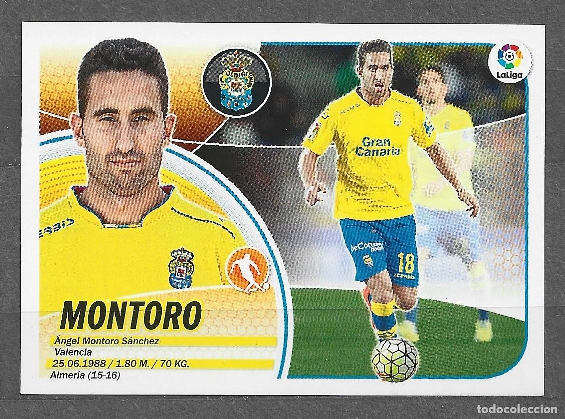 Cromos de f&uacute;tbol: Liga este 16/17 - Montoro - N&ordm; 10 - U.D. Las Palmas