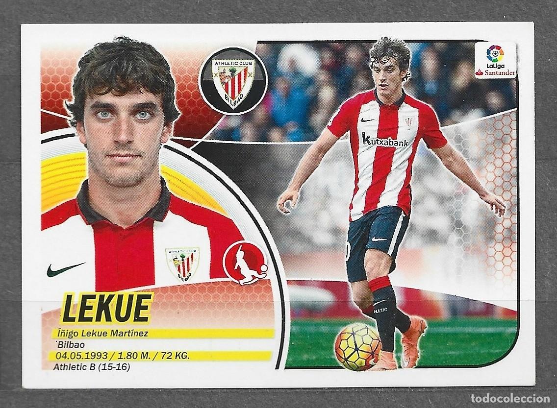 Cromos de f&uacute;tbol: Liga este 16/17 - Lekue - N&ordm; 4 b - Athletic Club