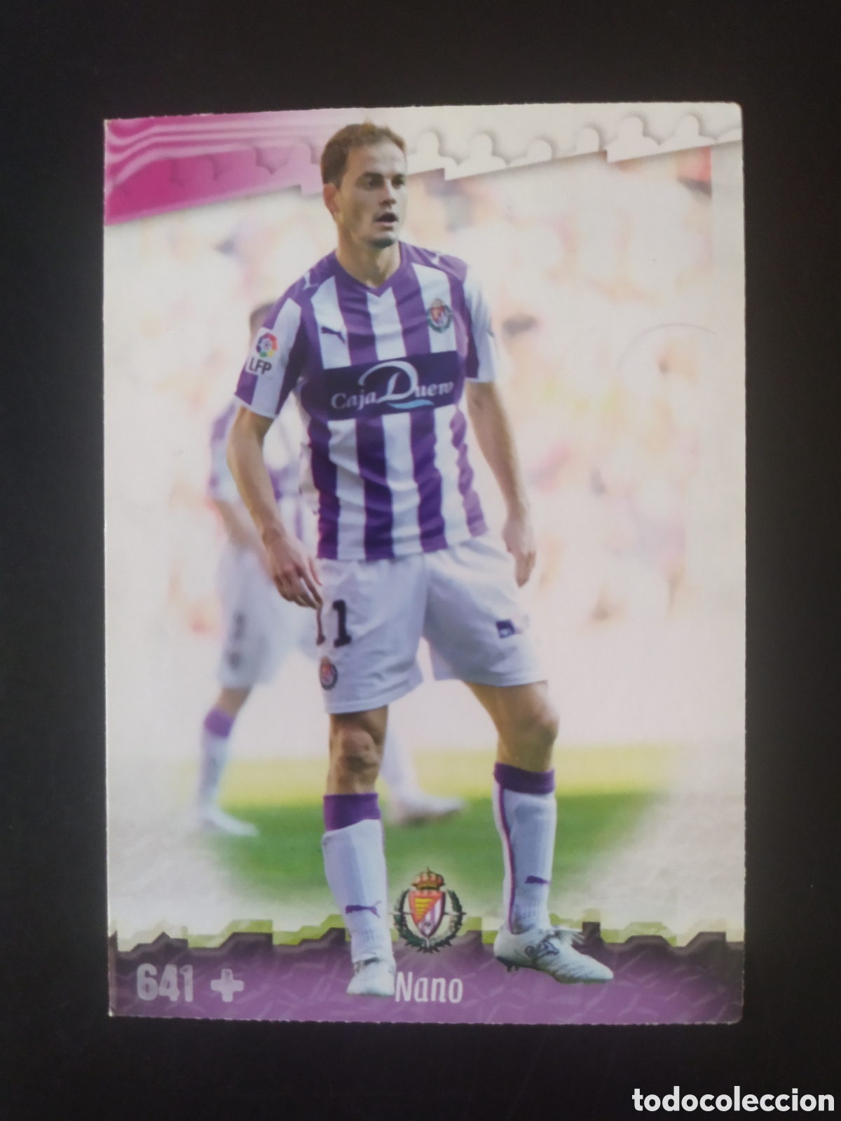 Cromos de f&uacute;tbol: Mundicromo fichas Liga 2008 2009 08 09 Nano n&deg; 641 Valladolid