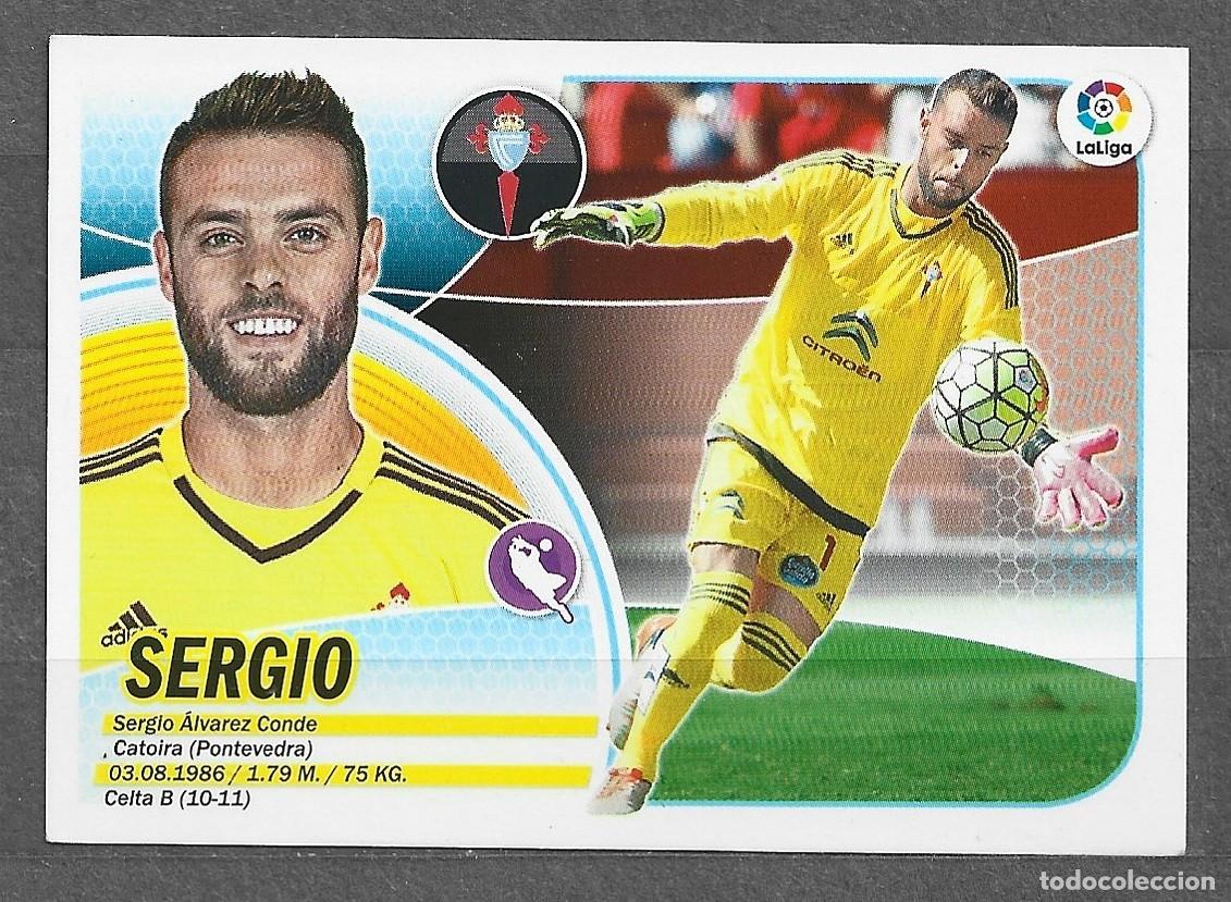 Cromos de f&uacute;tbol: Liga este 16/17 - Sergio - N&ordm; 1 - R.C. Celta