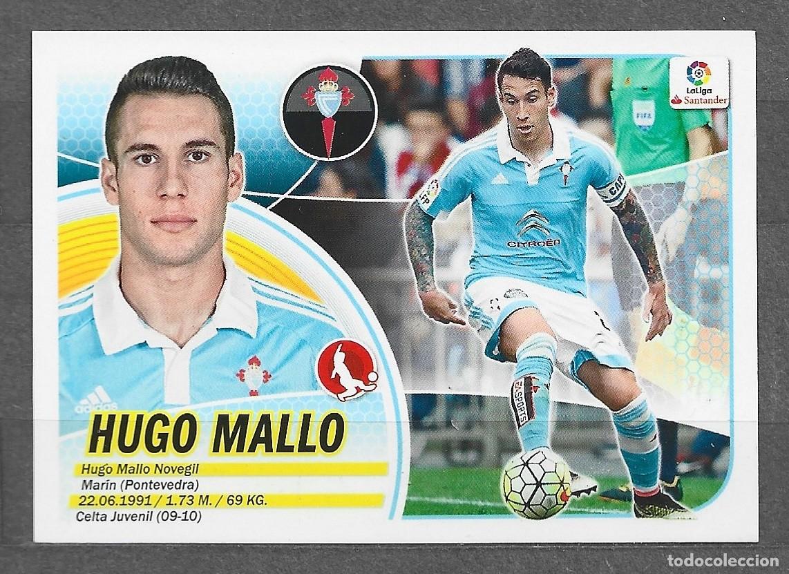 Cromos de f&uacute;tbol: Liga este 16/17 - Hugo Mallo - N&ordm; 3 - R.C. Celta