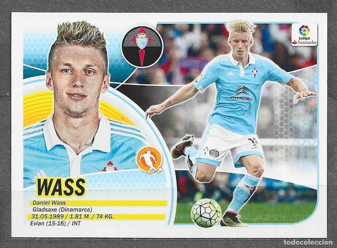 Cromos de f&uacute;tbol: Liga este 16/17 - Wass - N&ordm; 8 - R.C. Celta