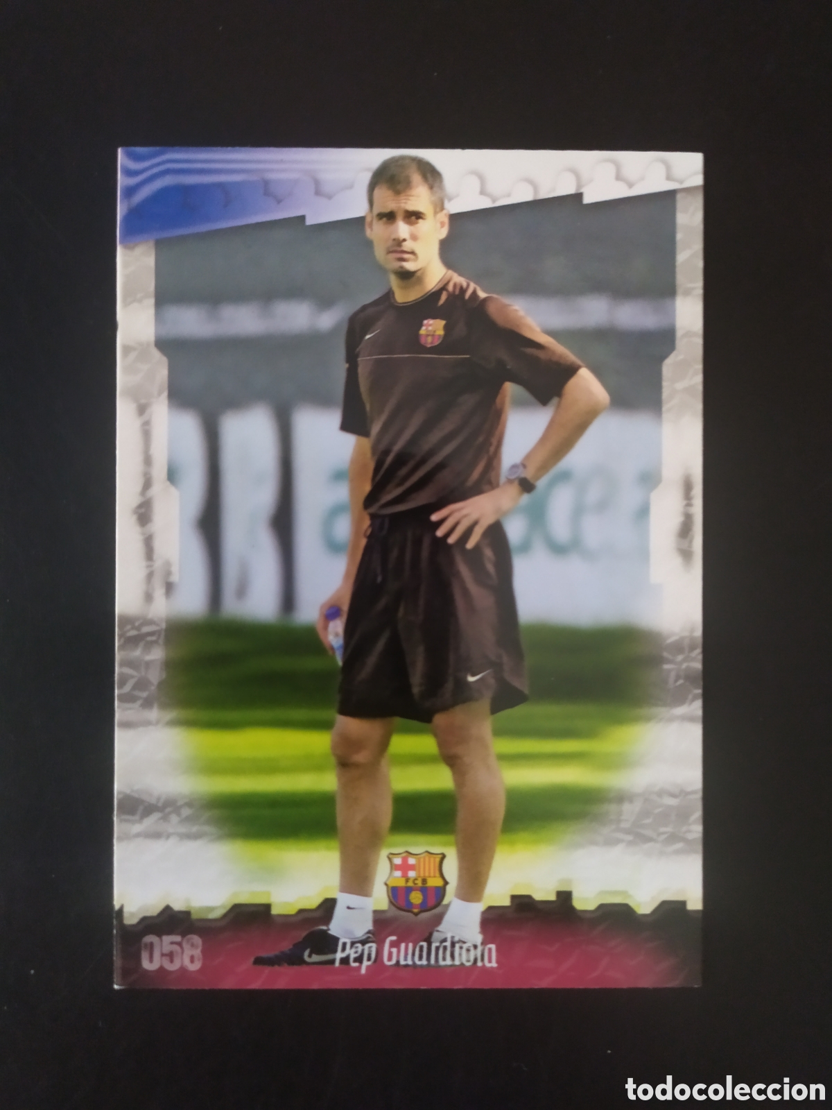 Cromos de f&uacute;tbol: Mundicromo fichas Liga 2008 2009 08 09 Guardiola error n&deg; 58 Barcelona