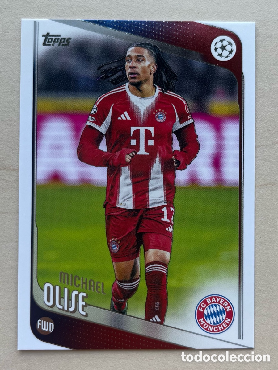 Cromos de f&uacute;tbol: Olise Topps Flagship 2025-26 - Bayern Munich