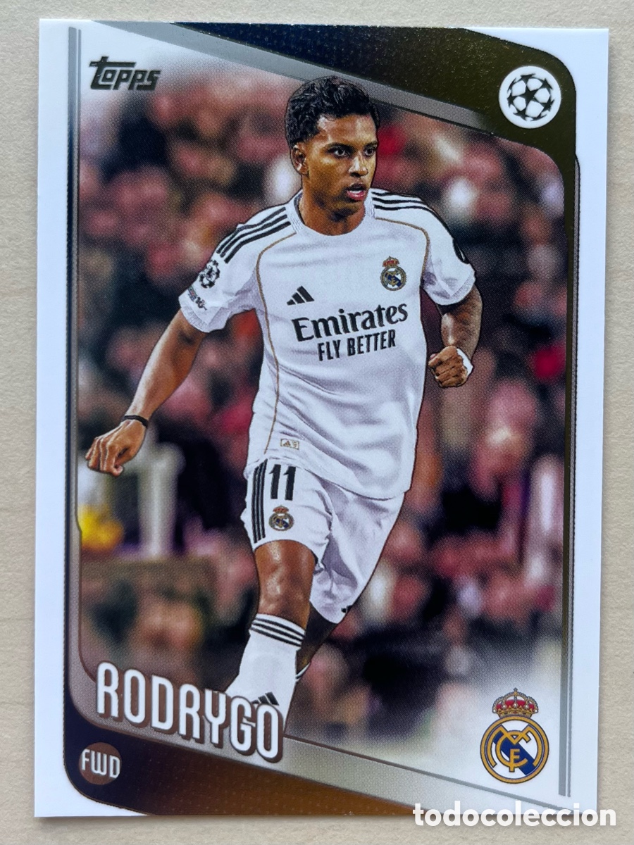 Figurine di Calcio: Rodrygo Topps Flagship 2025-26 - Real Madrid