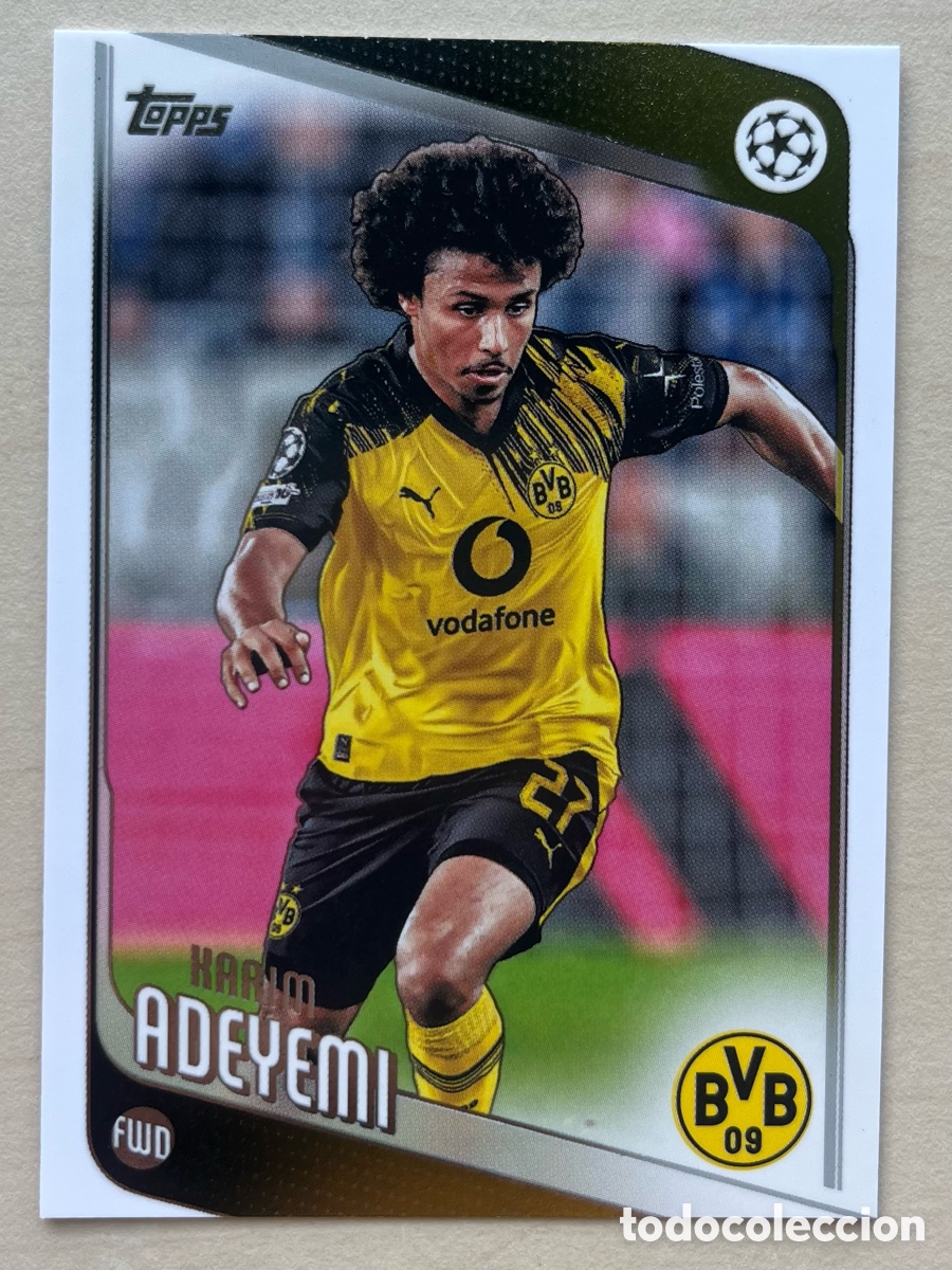 Cromos de f&uacute;tbol: Adeyemi Topps Flagship 2025-26 - Borussia Dortmund