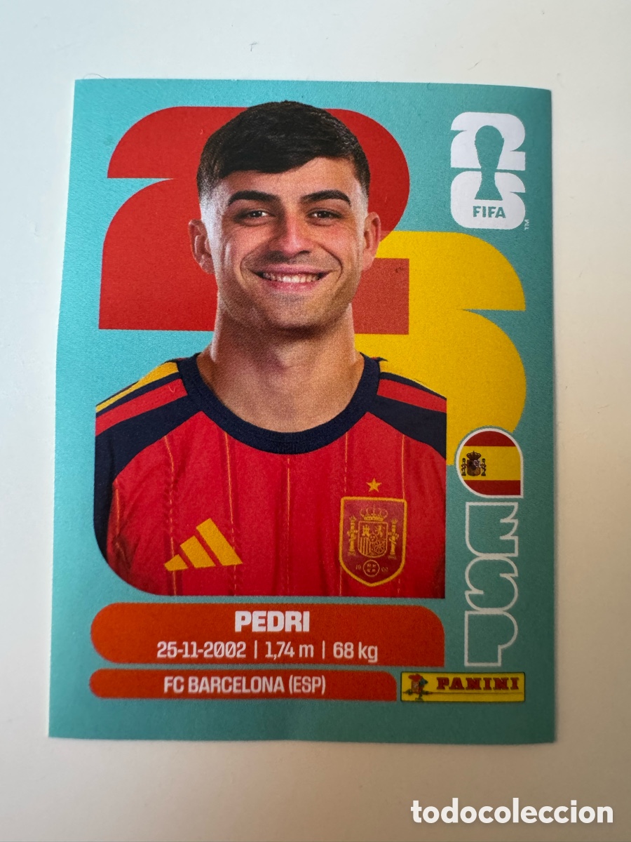Cromos de f&uacute;tbol: FIFA WORLD CUP 2026 STICKER PANINI &ndash; Pedri &ndash; Espa&ntilde;a ESP11