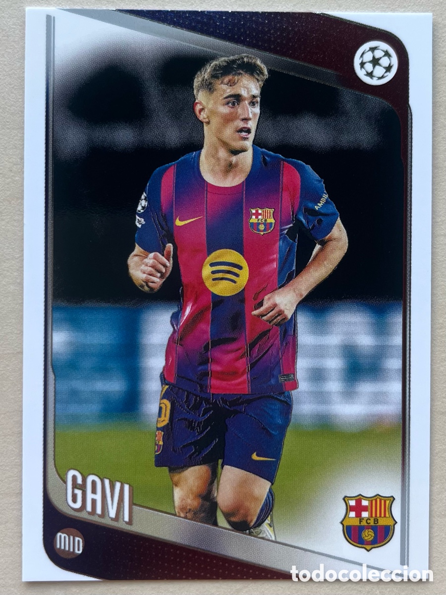 Cromos de f&uacute;tbol: Gavi Topps Flagship 2025-26 - FC Barcelona
