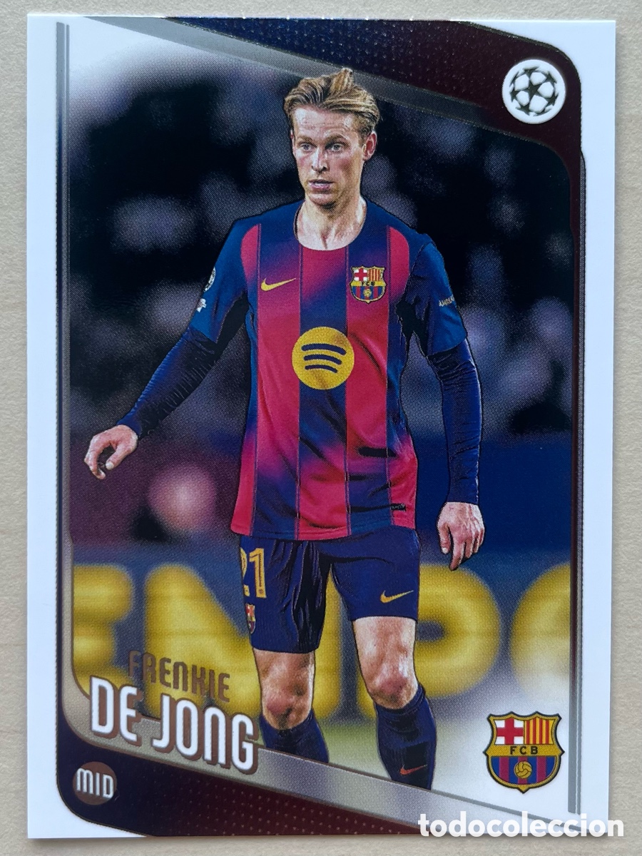 Cromos de f&uacute;tbol: De Jong Topps Flagship 2025-26 - FC Barcelona
