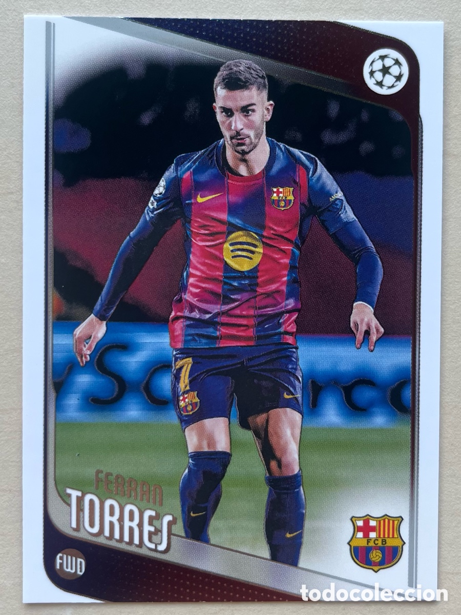 Cromos de f&uacute;tbol: Ferran Torres Topps Flagship 2025-26 - FC Barcelona