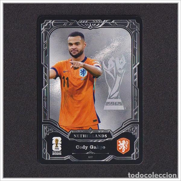 Cromos de f&uacute;tbol: FIFA WORLD CUP 2026 PANINI KAYOU GAKPO 617 NED HOLANDA ALBUM MUNDIAL COLECCI&Oacute;N - ULTRA BOX
