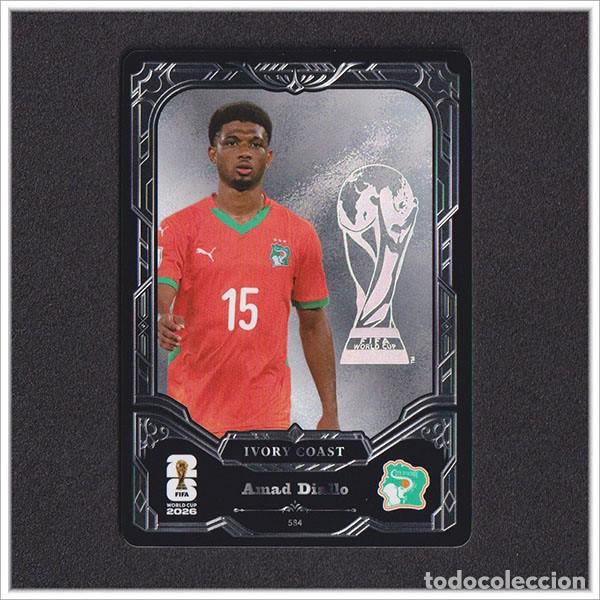 Cromos de f&uacute;tbol: FIFA WORLD CUP 2026 PANINI KAYOU AMAD DIALLO 584 CIV COSTA DE MARFIL MUNDIAL COLECCI&Oacute;N - ULTRA BOX
