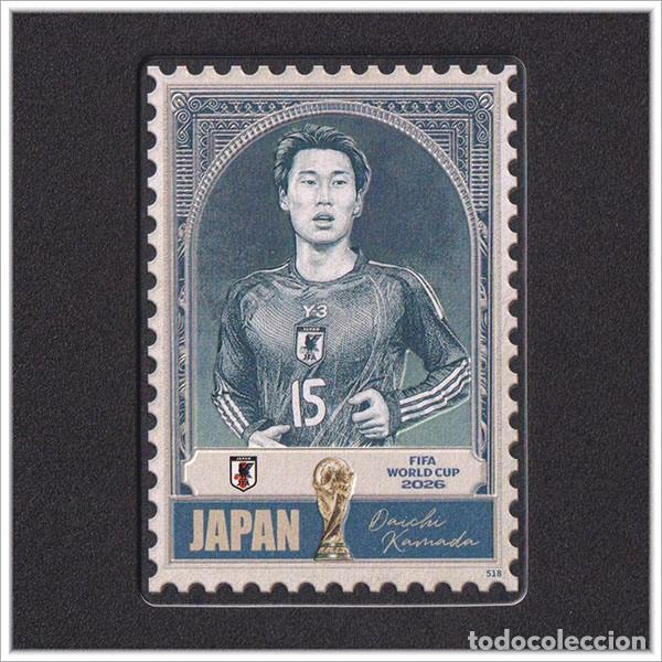 Cromos de f&uacute;tbol: FIFA WORLD CUP 2026 PANINI KAYOU DAICHI KAMADA 518 JPN JAPON ALBUM COLECCI&Oacute;N MUNDIAL - ULTRA BOX