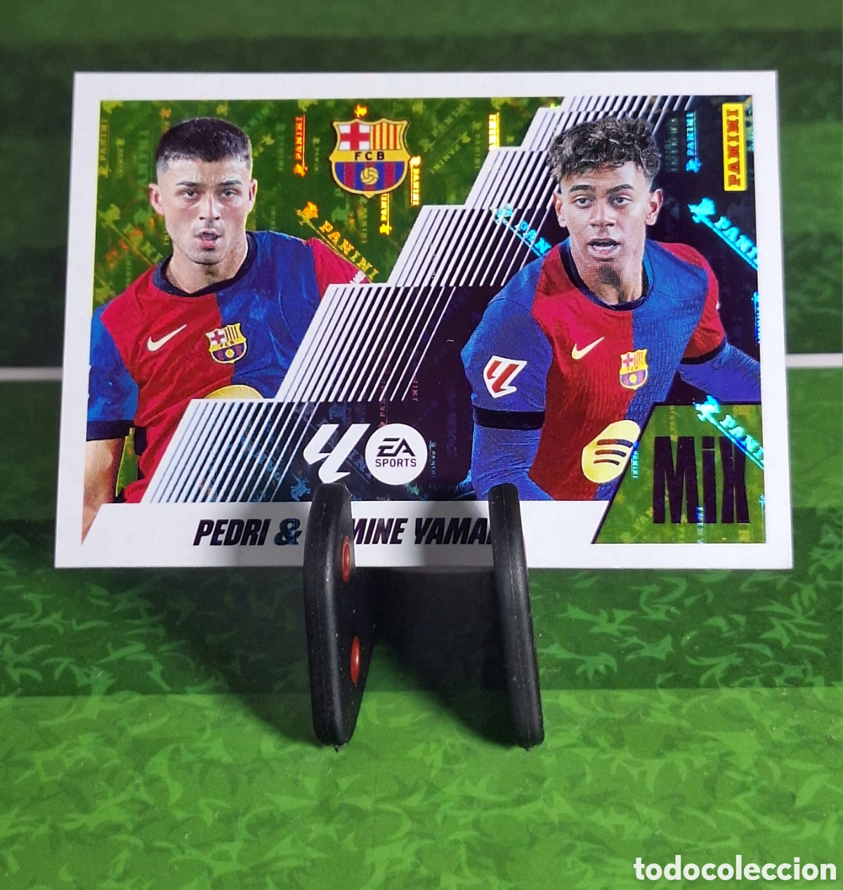 Cromos de f&uacute;tbol: PEDRI & LAMINE YAMAL MIX #M1 LIGA ESTE 2025-2026