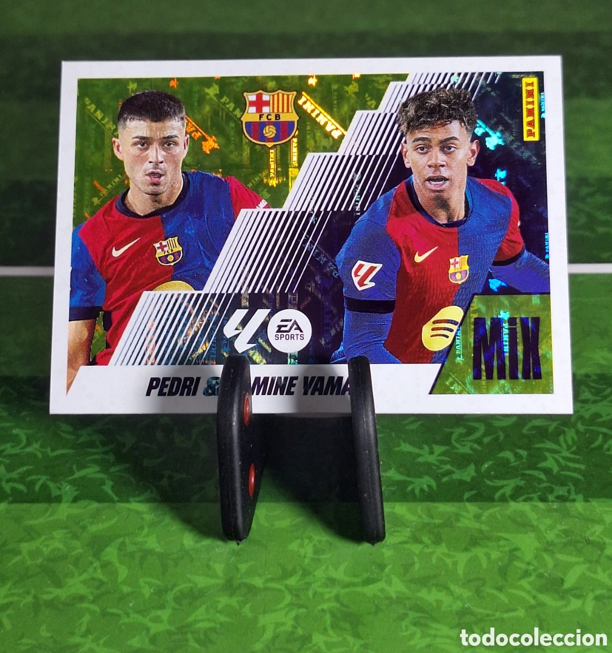 Cromos de f&uacute;tbol: PEDRI & LAMINE YAMAL MIX #M1 LIGA ESTE 2024-2025
