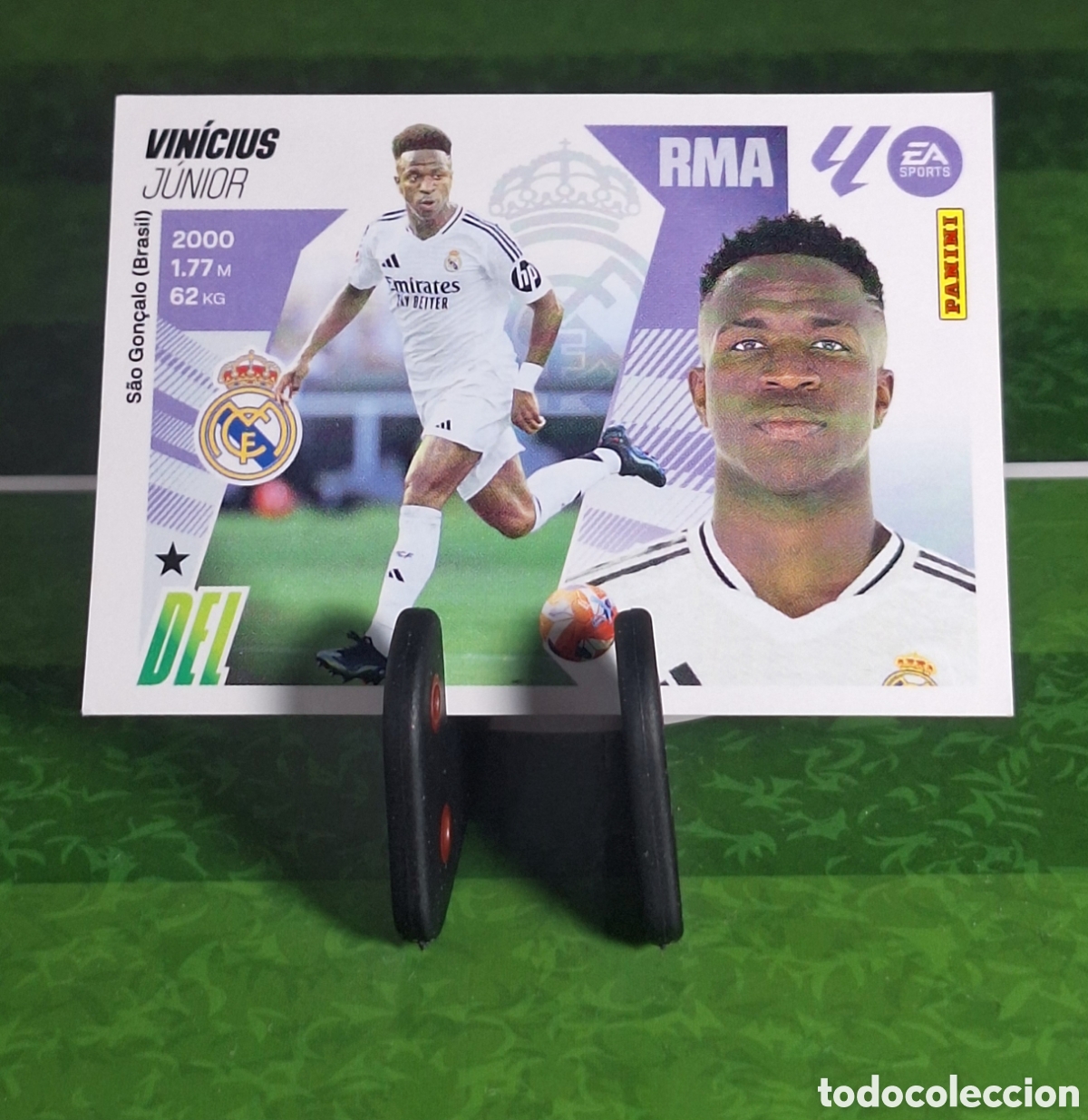 Cromos de f&uacute;tbol: VINICIUS JUNIOR #17 LIGA ESTE 2025-2026
