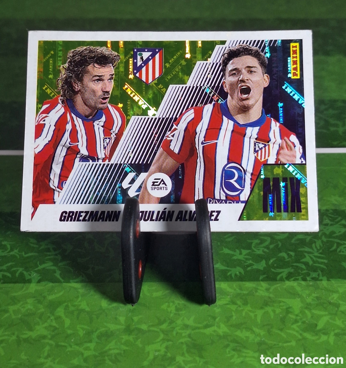 Cromos de f&uacute;tbol: GRIEZZMAN &JULIAN ALVAREZ MIX #M3 LIGA ESTE 2025-2026