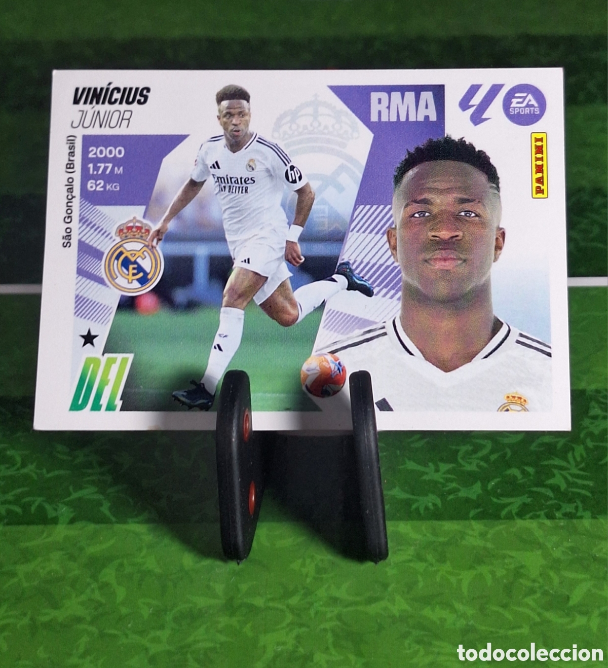 Cromos de f&uacute;tbol: VINICIUS JUNIOR #17 LIGA ESTE 2025-2026